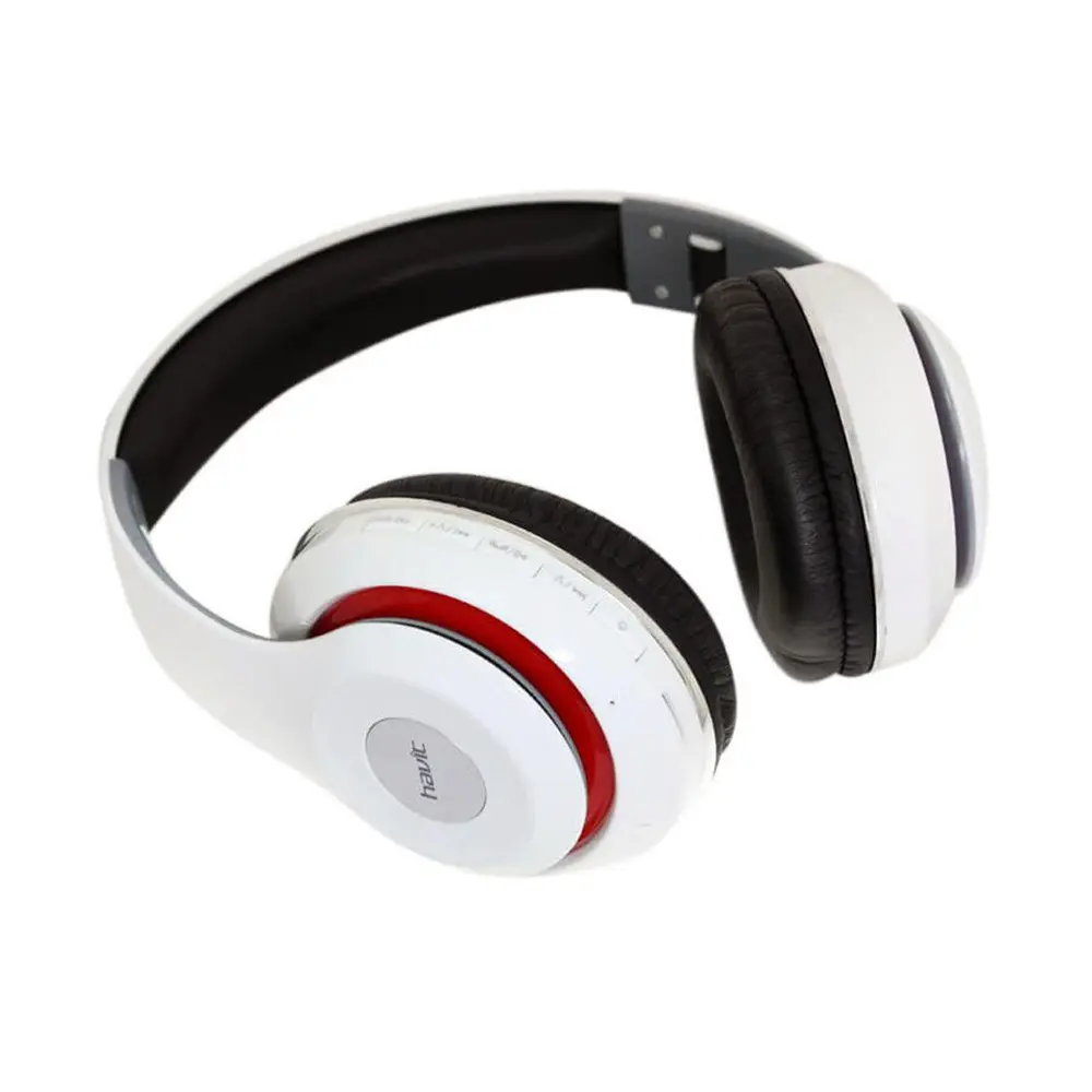 Havit HV-H2561BT Wireless Bluetooth Headphone – Color: White – View 1