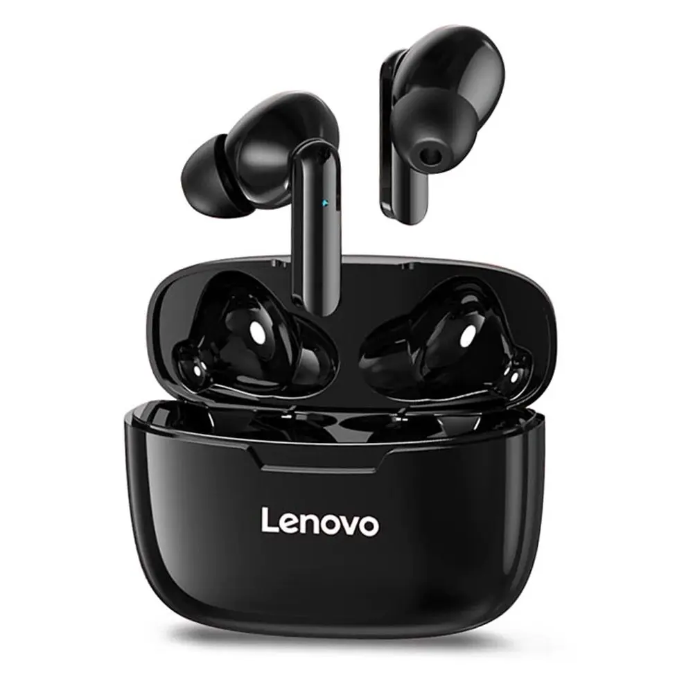 Lenovo XT90 TWS True Wireless Bluetooth 5.0 Earbuds – Color: Black – View 1