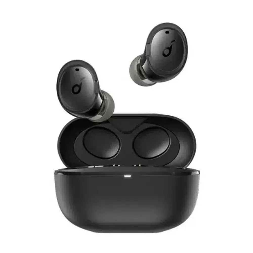 Anker Soundcore Life Dot 3i Noise Cancelling Earbuds – Color: Black – View 1