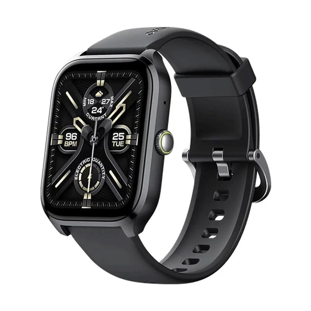 Oraimo Watch 5 Lite 2.01" HD IP68 Smart Watch – Color: Black – View 1