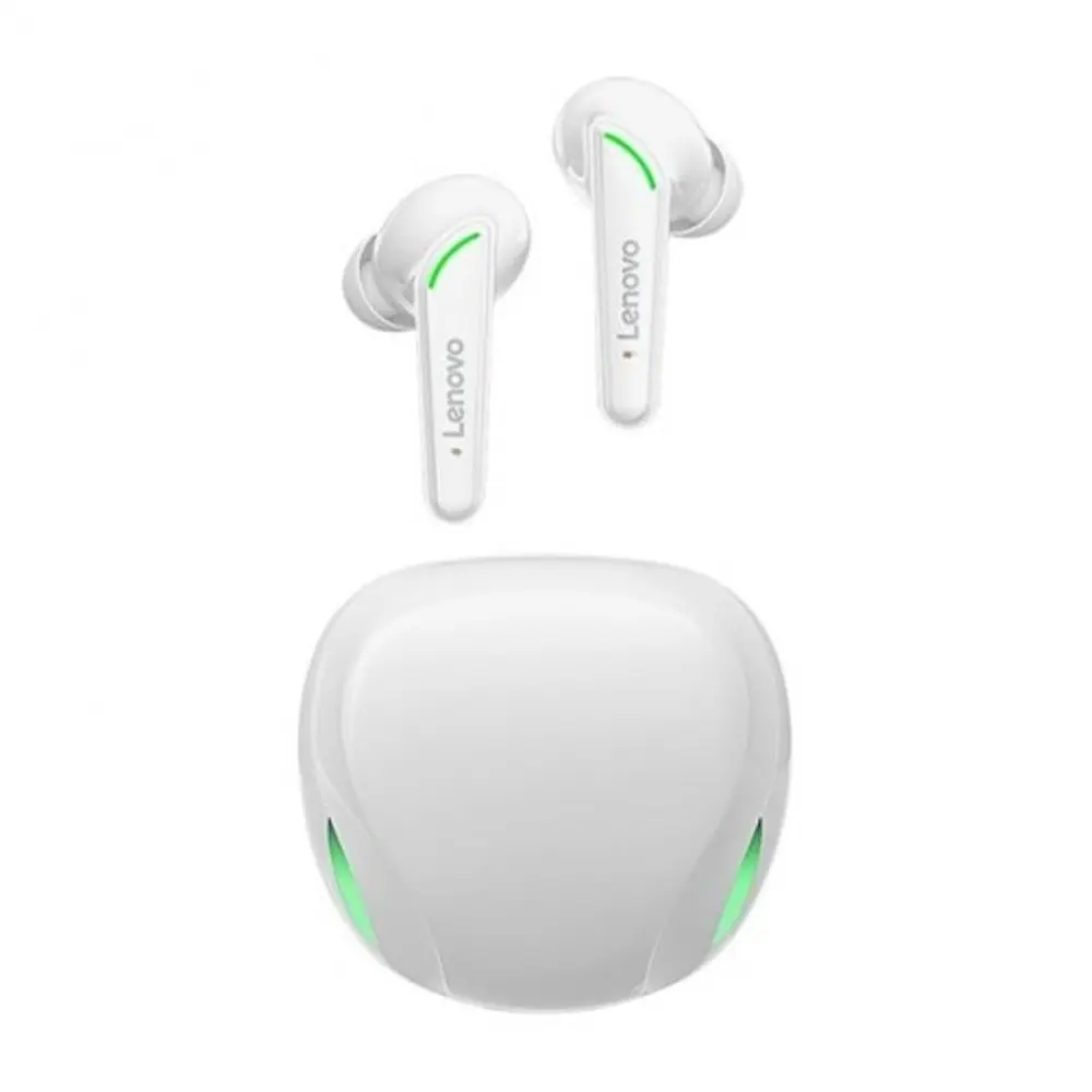  Lenovo XT92 True Wireless Gaming Earbuds – Color: White – View 1