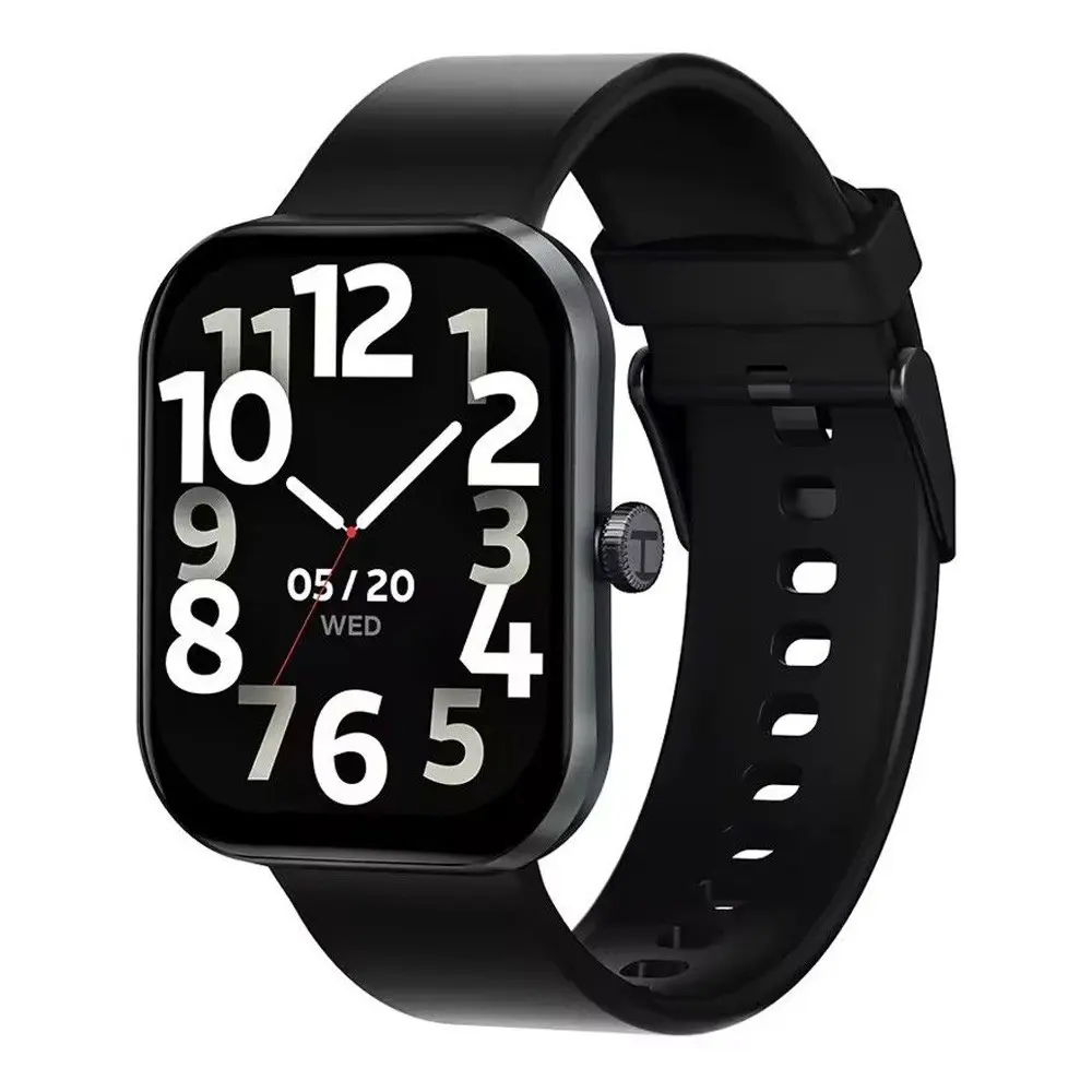 Haylou S6 Bluetooth Calling Smartwatch – Color: Black – View 1