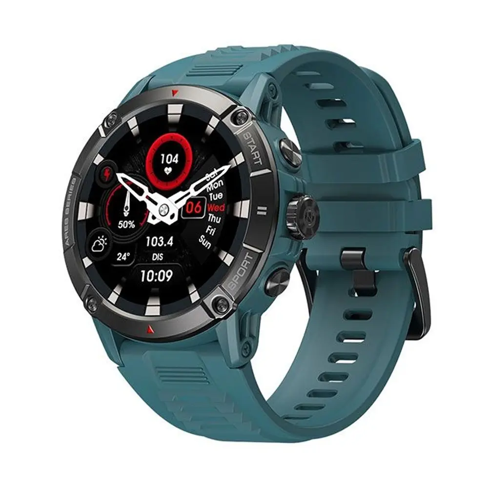 Zeblaze Ares 3 IPS Color Display Smartwatch – Color: Blue – View 1