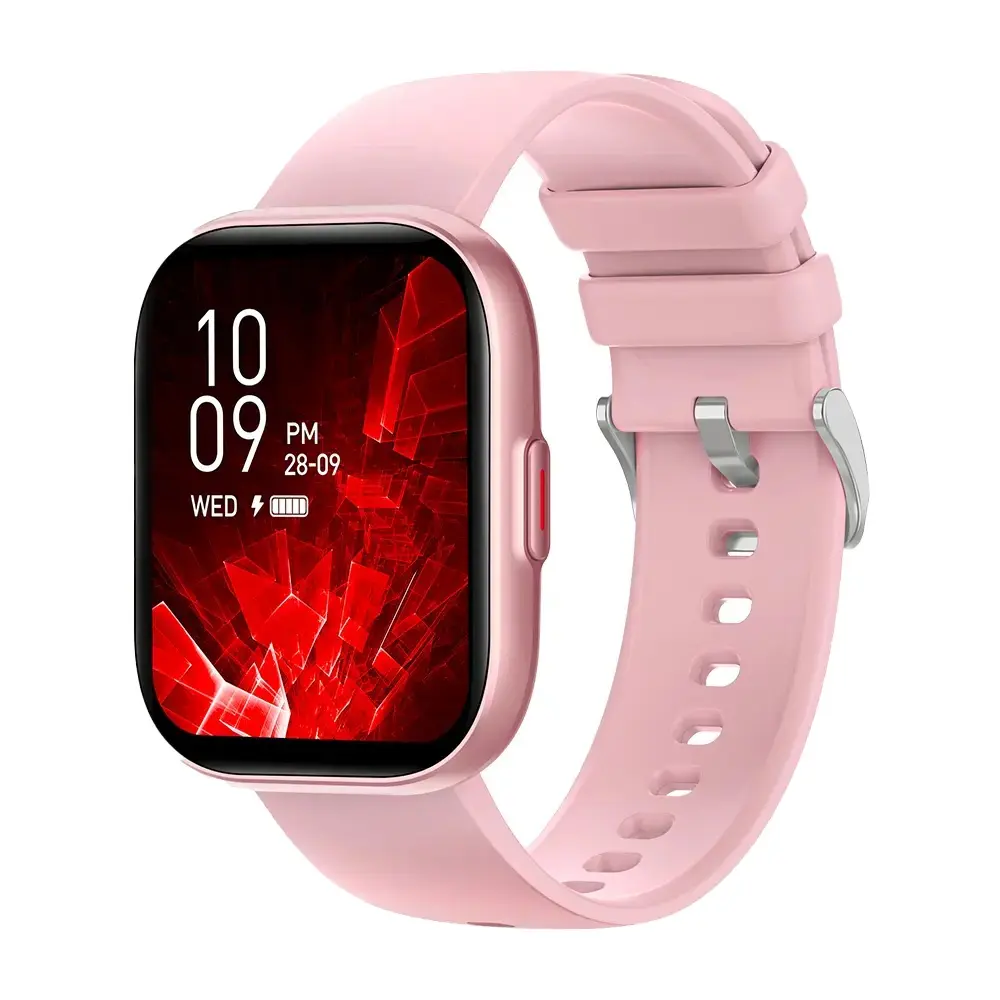 COLMI P68 Bluetooth Calling Smart Watch – Color: Pink – View 1