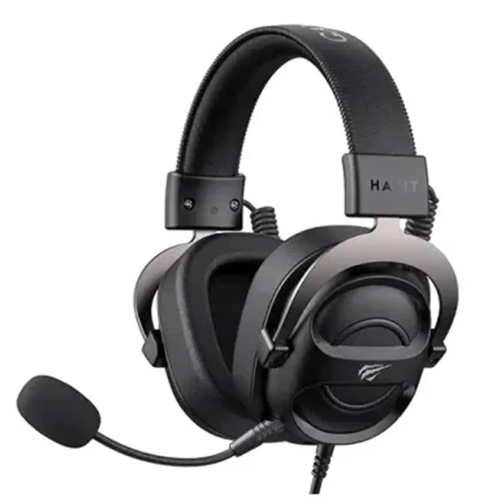 Havit H2002E Gamenote 3.5mm Gaming Headphone With Microphone – Color: Black – View 1