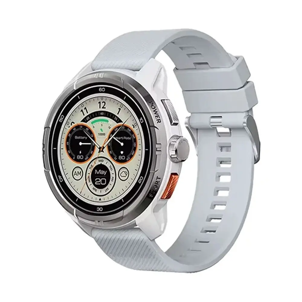 Haylou Solar Ultra Bluetooth Calling Smartwatch – Color: Silver – View 1