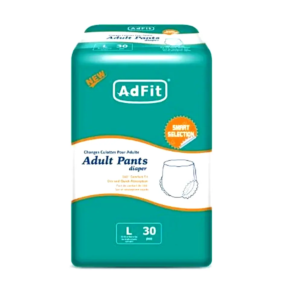 Adfit Dry & Quick Absorption Care Adult Diaper Pant – Size: L, Quantity: 30 pcs – View 1