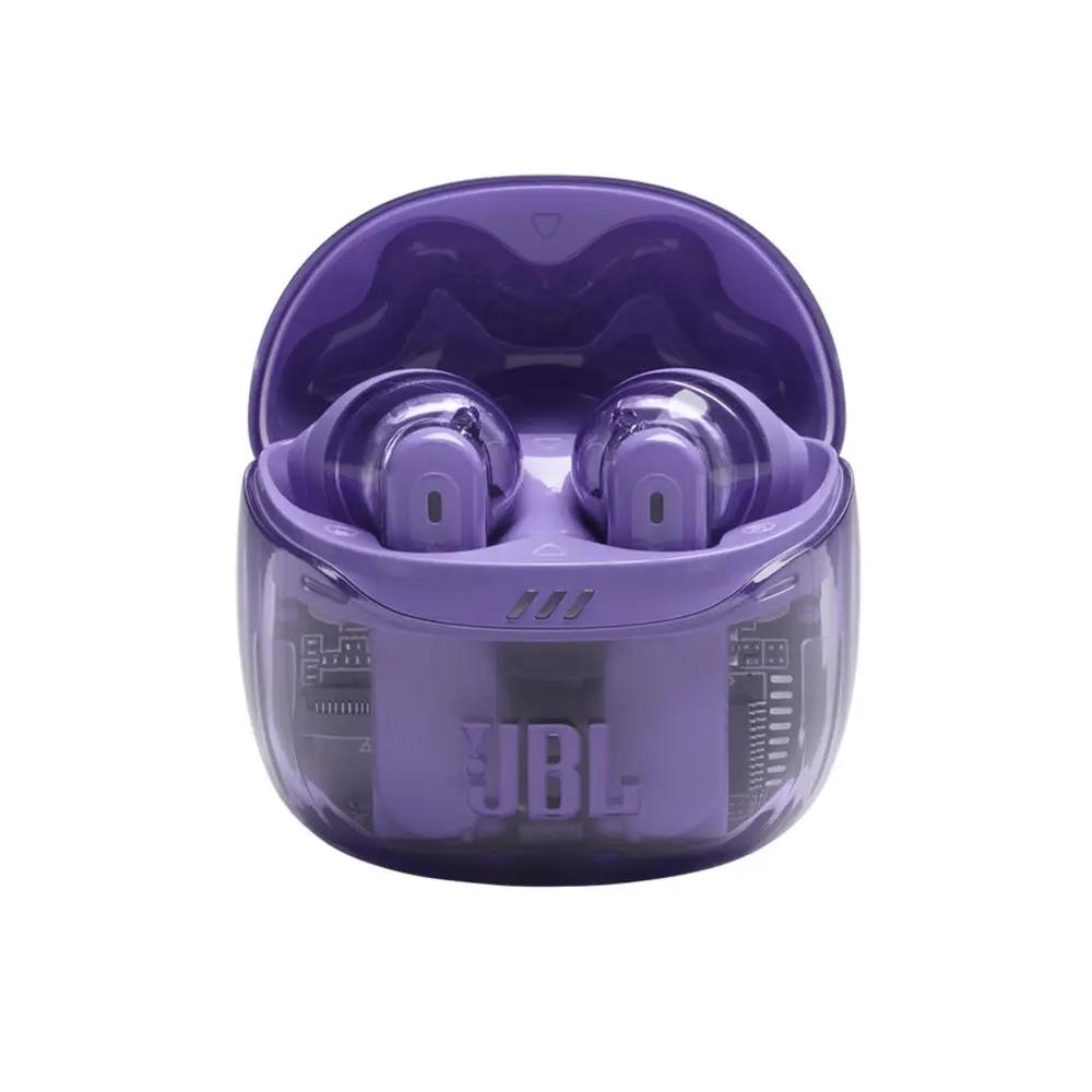 JBL Tune Flex 2 Ghost Edition ANC True Wireless Earbuds – Color: Purple – View 1
