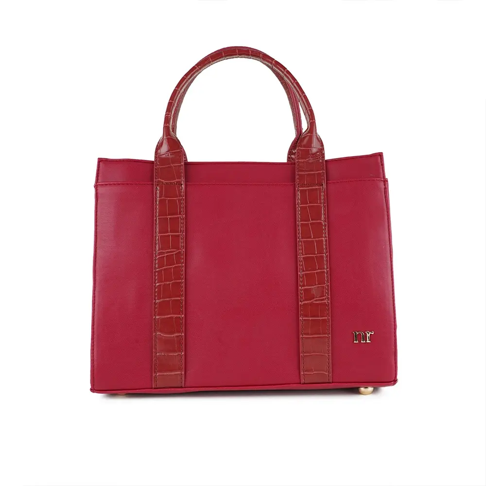 Nino Rossi 0755CA61 Women Spacious Interior HandBag – Color: Pink – View 1