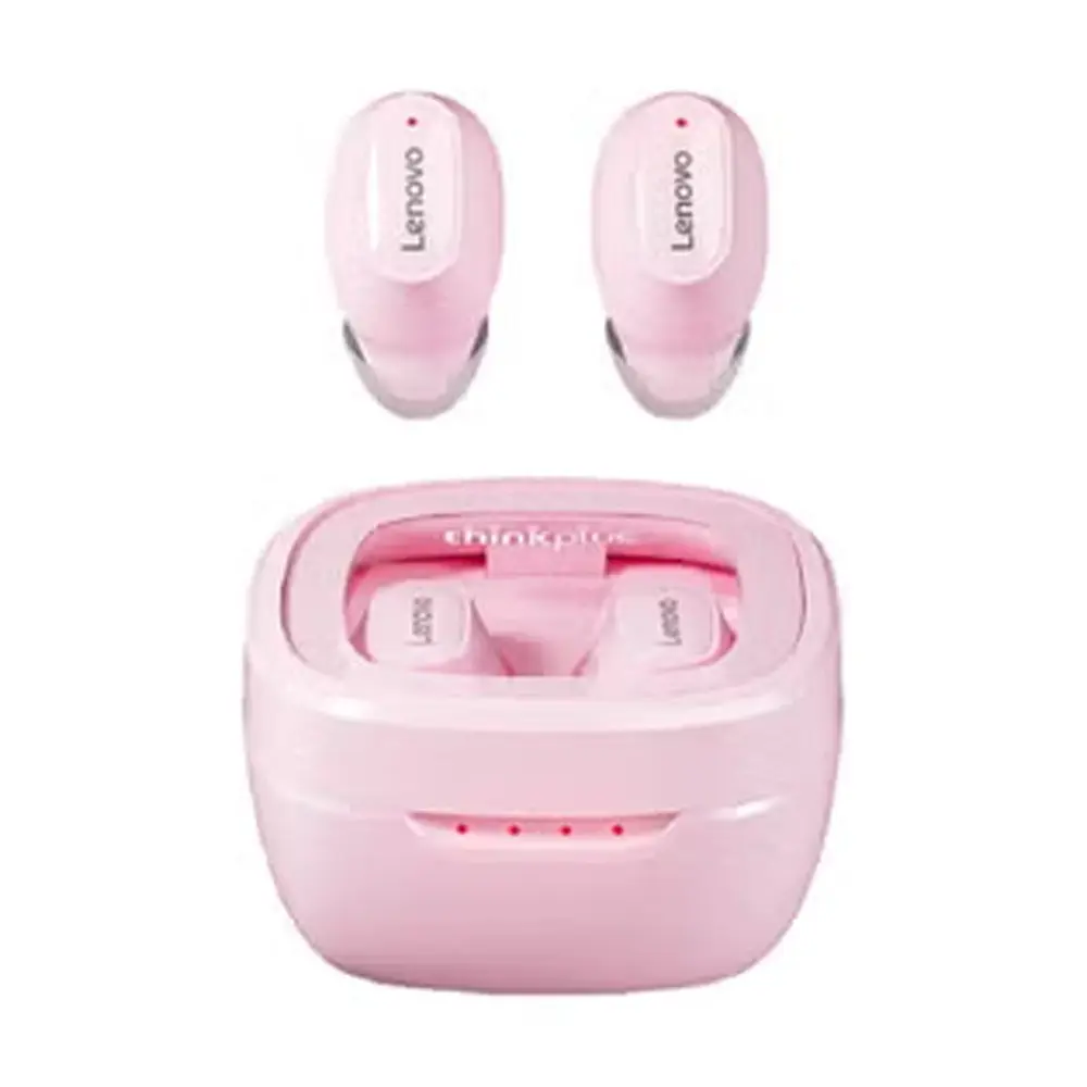 Lenovo Thinkplus XT62 True Wireless Bluetooth Earbuds – Color: Pink – View 1