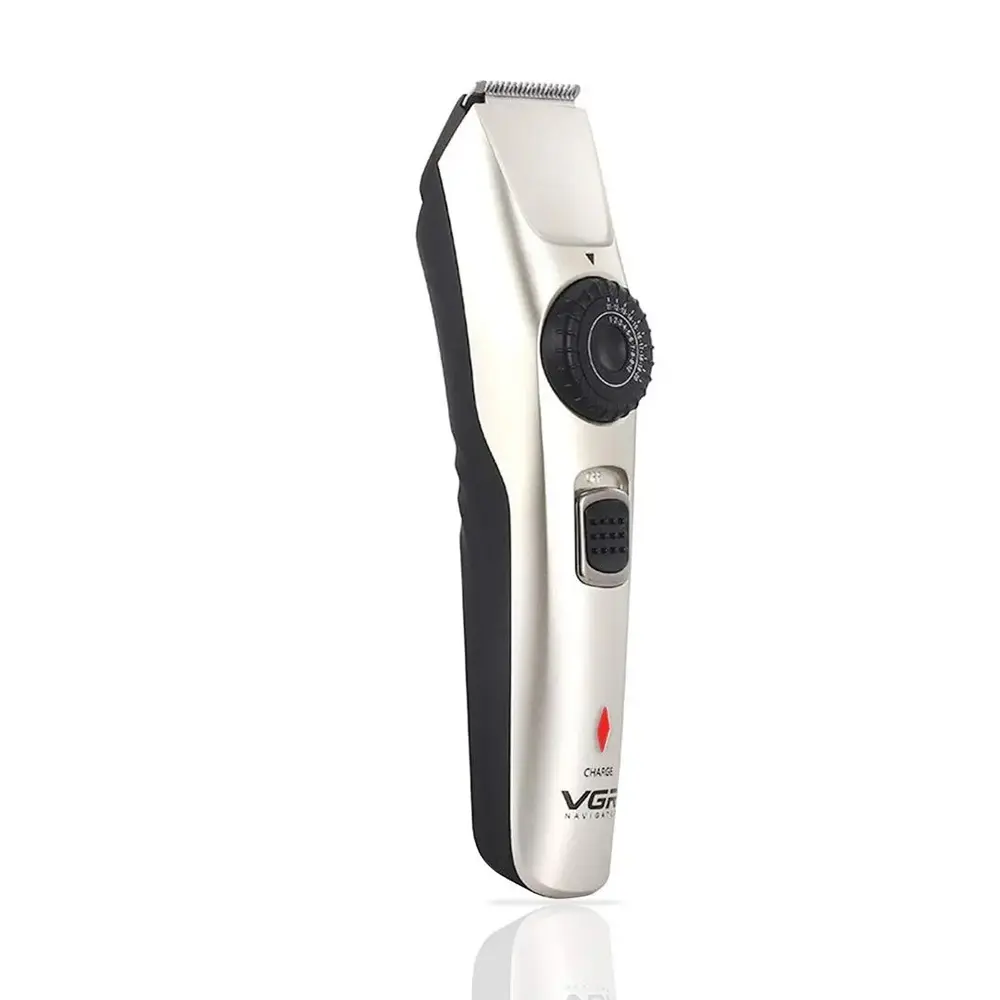 VGR V-031 Trimmer 90 min Runtime 20 Length Settings  (Gold) – View 1