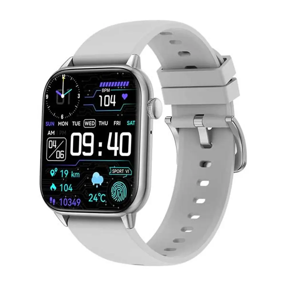 COLMI C60 IP67 Waterproof Smartwatch  – Color: Silver – View 1