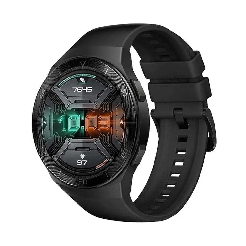 Huawei GT2e 46mm AMOLED Smartwatch – Color: Black – View 1