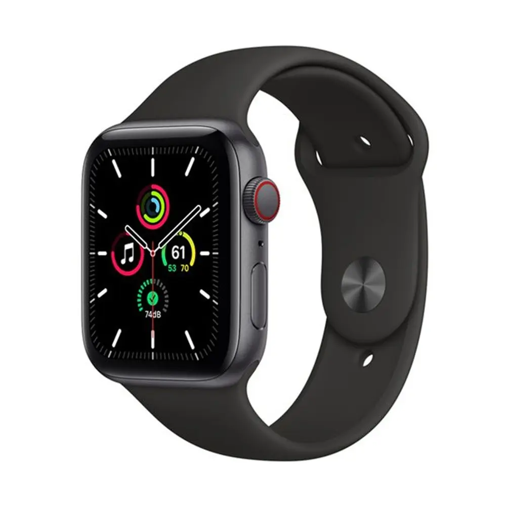 Apple Watch SE 2020 44mm GPS Smartwatch – Color: Black – View 1