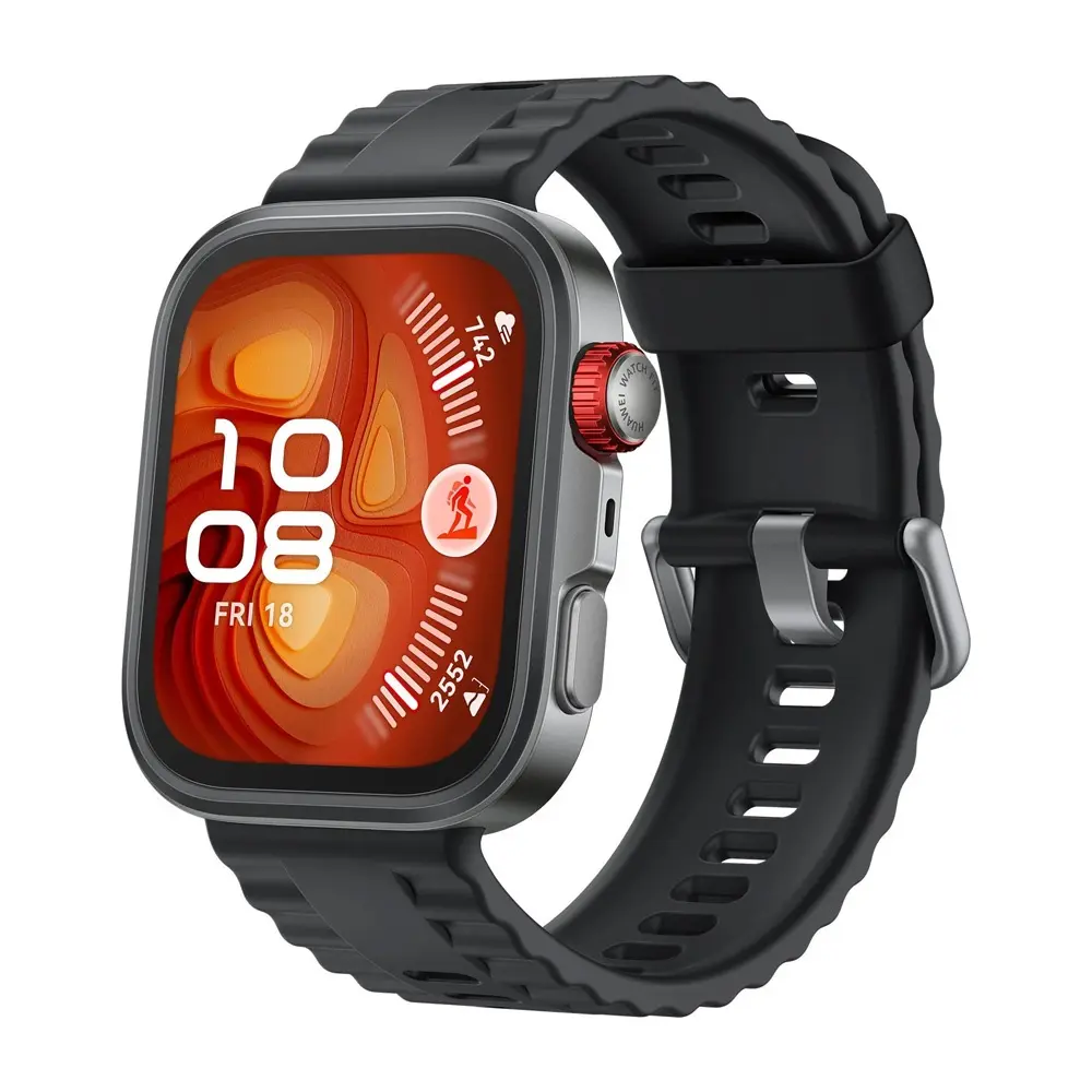 Huawei Watch Fit 4 AMOLED Smartwatch – Color: Black – View 1
