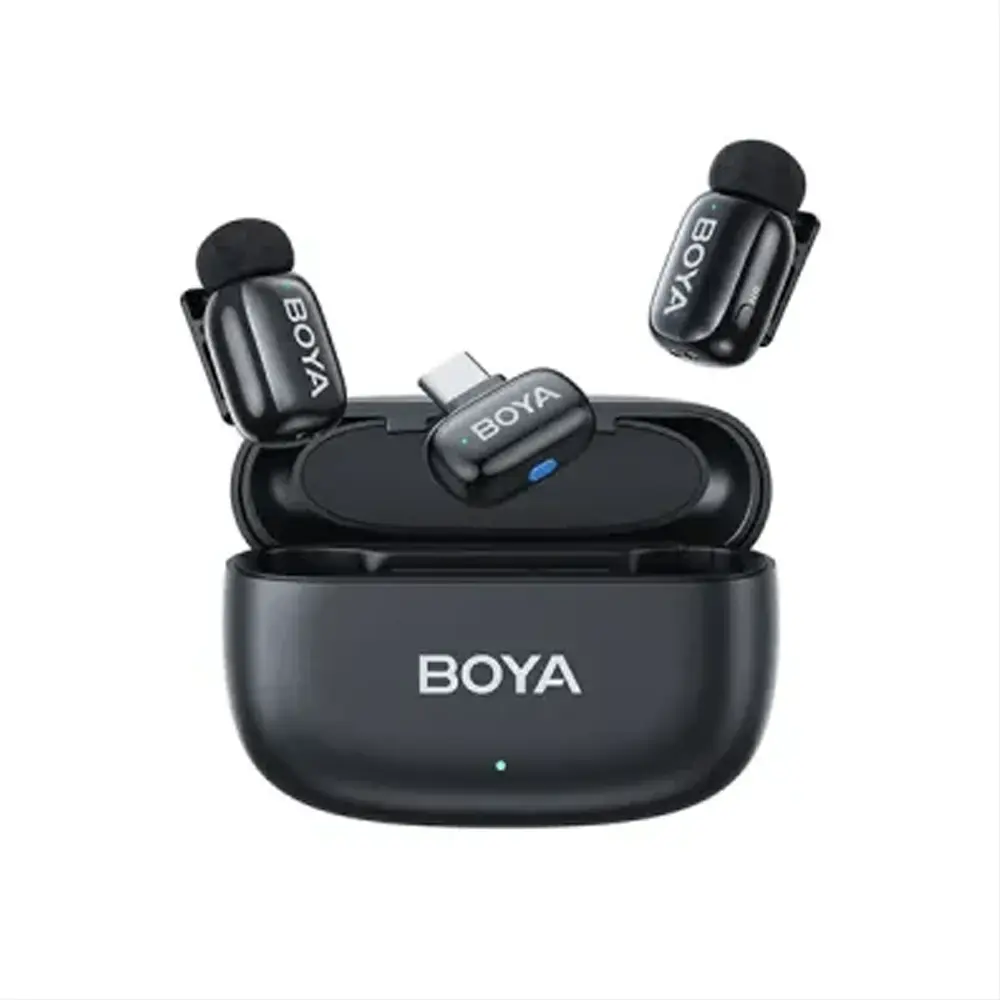 Boya Mini-14 Ultra-Mini Wireless Android and IOS Microphone – View 1