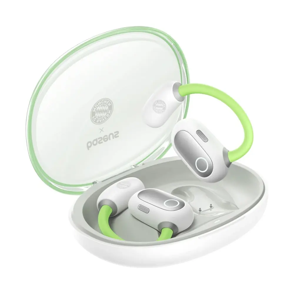 Baseus Eli Sport 1 Open-Ear TWS Earbuds Wireless 5.3 Bluetooth – Color: Green – View 1