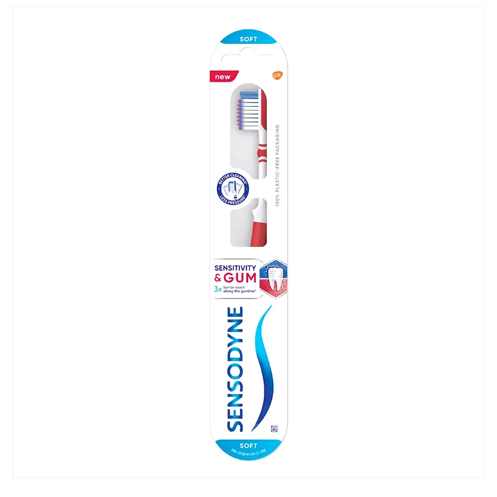 Sensodyne Sensitivity & Gum Protection Toothbrush Single Pack – View 1