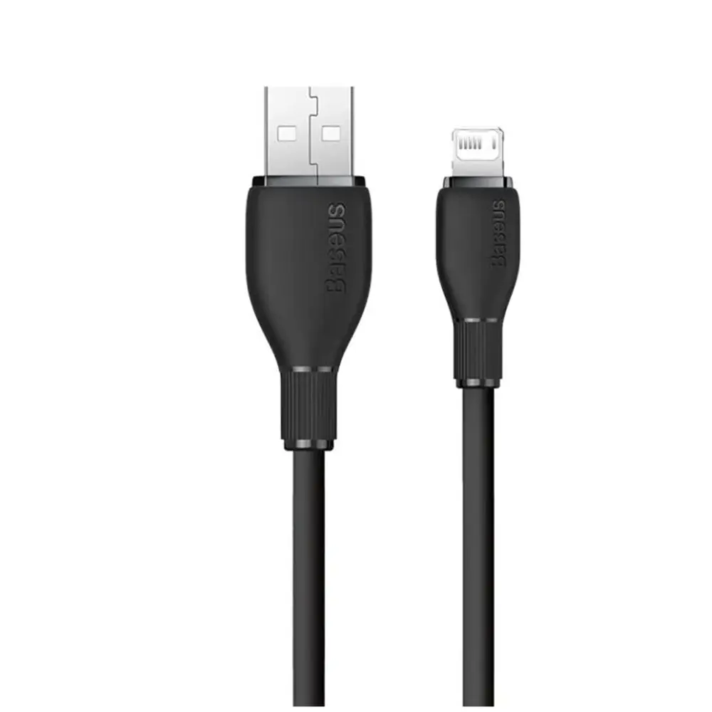 Baseus Pudding Series 1.2m USB to Lightning 20W Fast Charging Cable – View 1