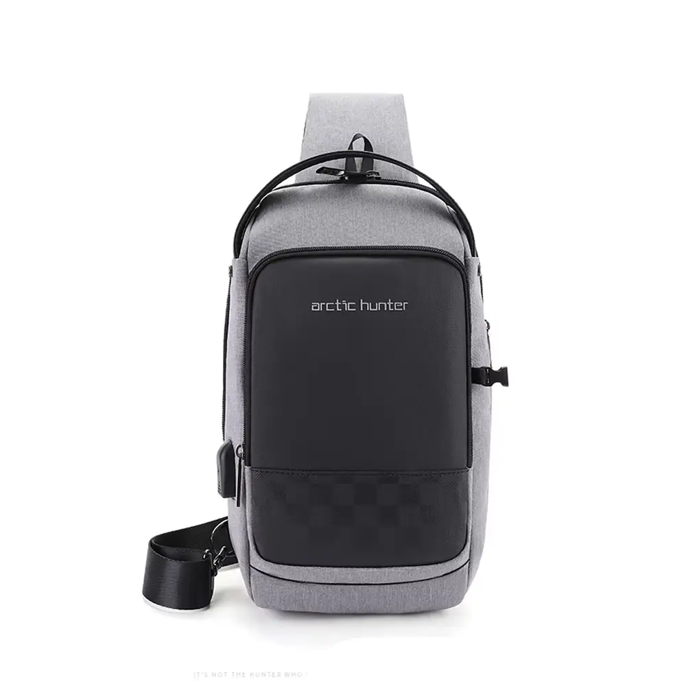 Arctic Hunter XB00105 Waterproof Cross Body Bag – Color: White – View 1