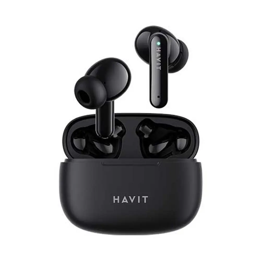  Havit TW967 True Wireless Stereo Earbuds  – Color: Black – View 1
