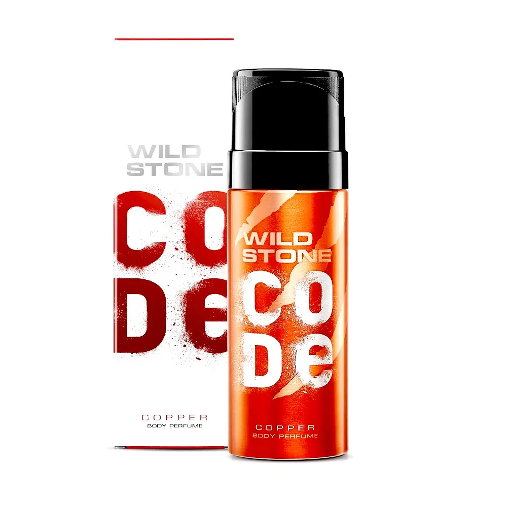 Wild Stone Code Copper No Gas Body For Men Perfume Long Lasting Intense Fragrance - 120ml – View 1