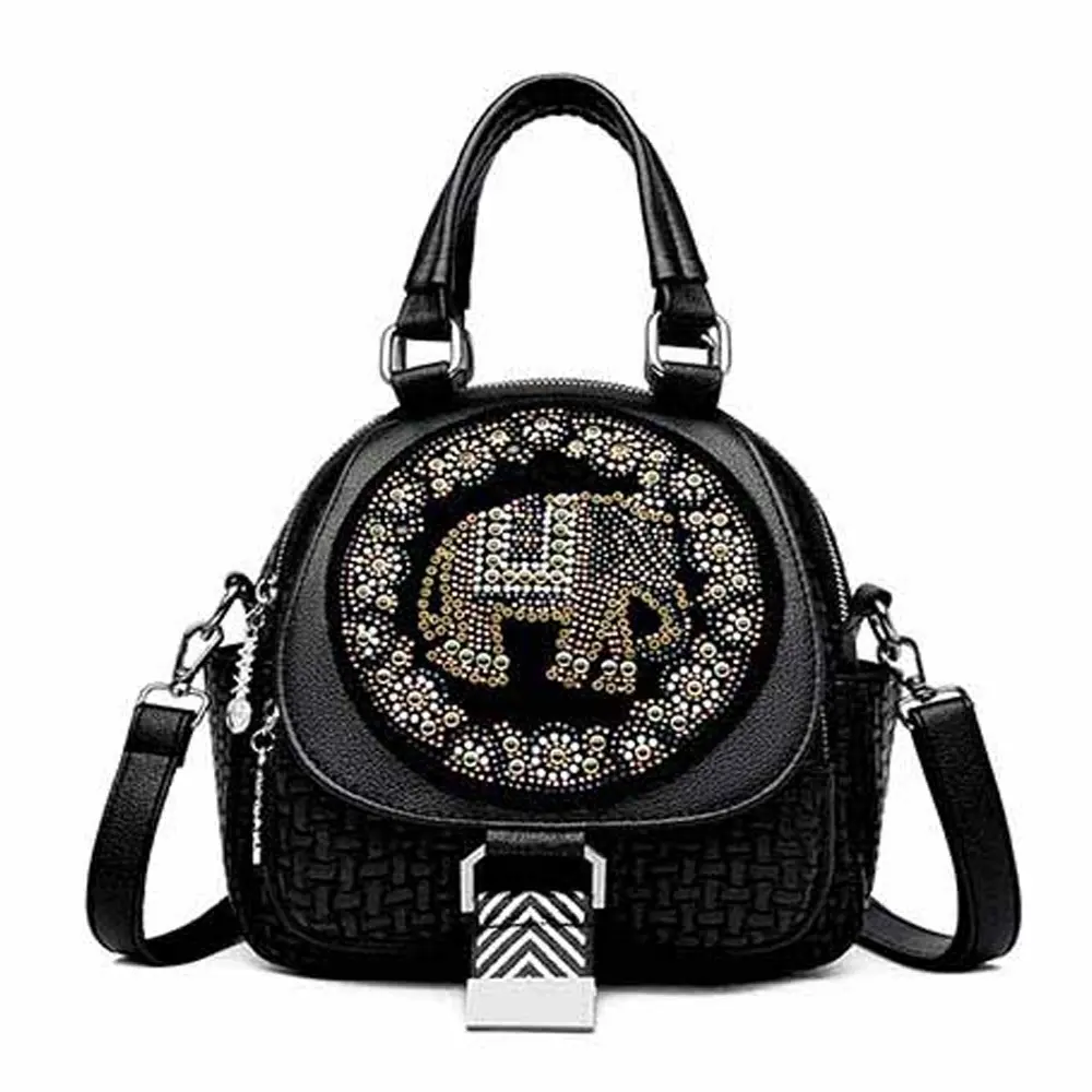 Fashion Versatile High End Luxury Antique Style Essential Women’s Backpack – View 1