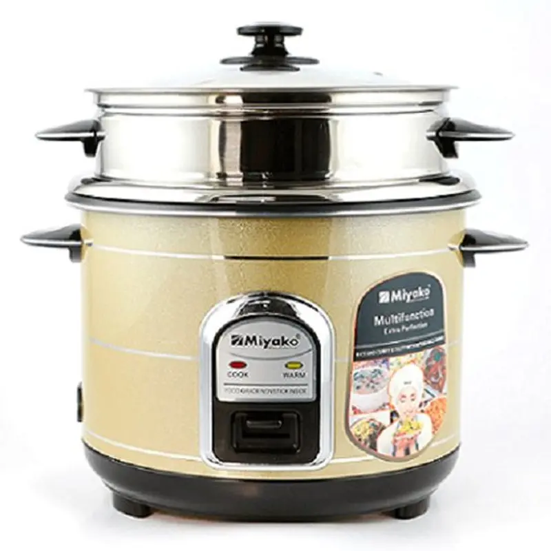 Miyako MRC-8718 1.8 LTR Double Pot Rice Cooker – View 1