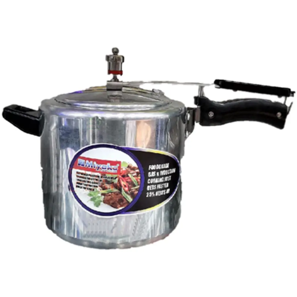 Miyako APC-55 5.5 Liter Glass Coated Inner Pressure Cooker – View 1