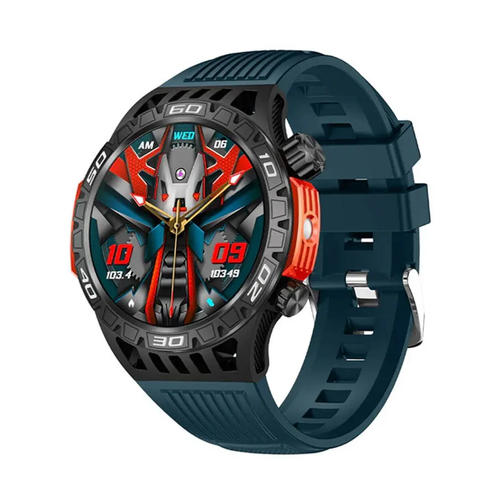 COLMI V71 Bluetooth Calling Smart Watch – Color: Blue – View 1