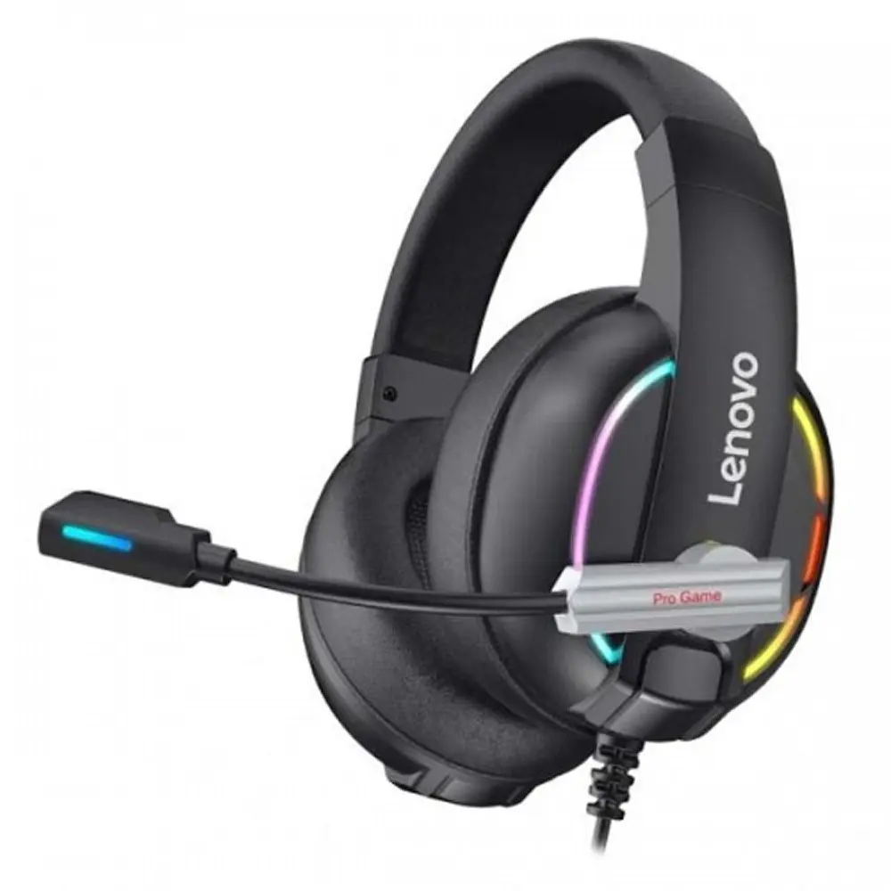 Lenovo HU75 50mm Driver RGB Wired Gaming Headset – View 1