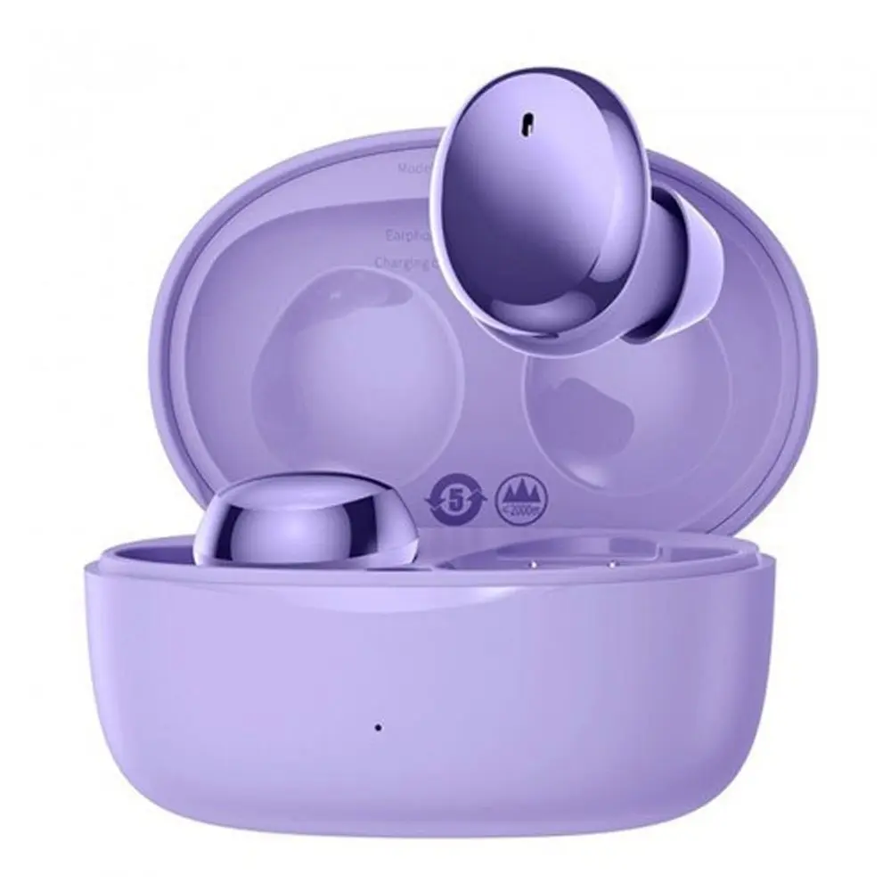 Baseus E2 True Wireless TWS Earbuds – Color: Purple – View 1