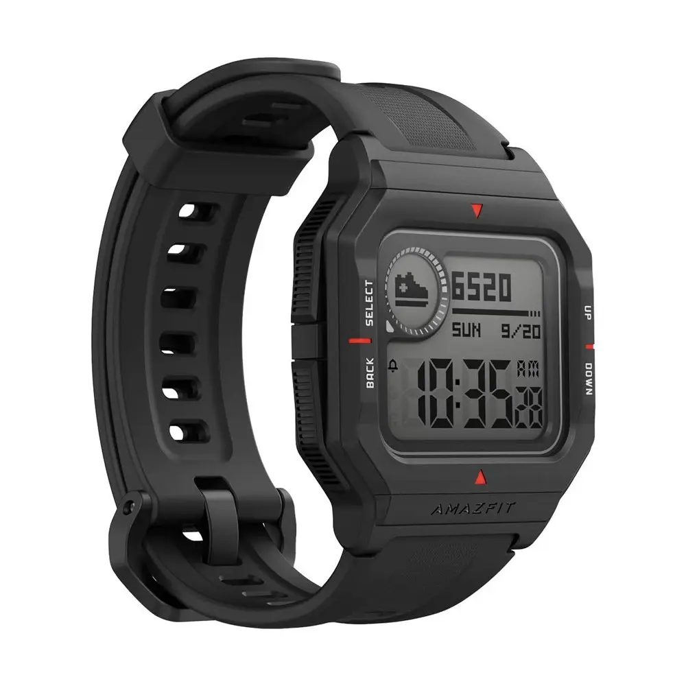 Amazfit NEO 5 ATM Waterproof Smartwatch – Color: Black – View 1