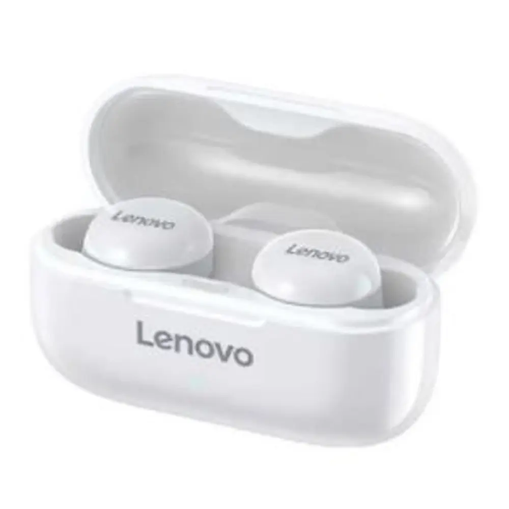 Lenovo LP11 TWS Wireless Bluetooth 5.0 Stereo Earbuds – Color: White – View 1