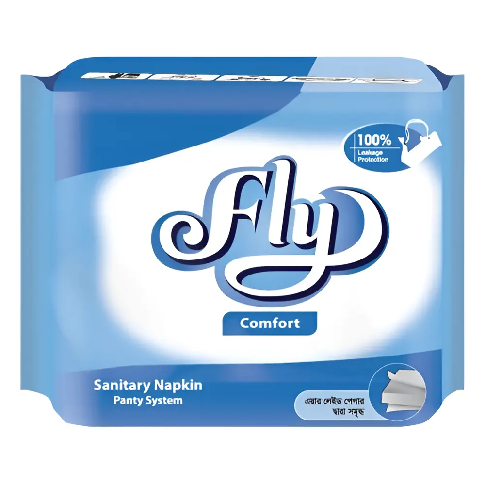 Fly Comfort Panty System Sanitary Pad with Wings – Pack Of: 6 pcs – View 1