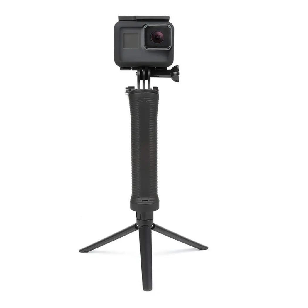 Baoer Yi 3 Way Waterproof Monopod For Xiaomi 4K SJ4000 Selfie Stick  – View 1