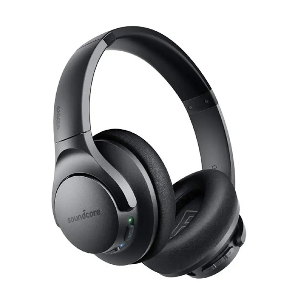 Anker Soundcore Life Q20 Active Noise Cancelling Headphones – Color: Black – View 1