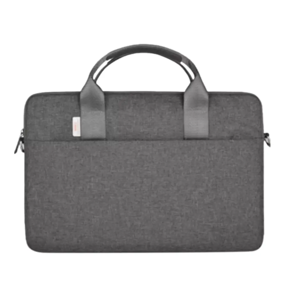 WIWU Minimalist 14 Inch Shoulder Strap Laptop Bag – Color: Gray – View 1