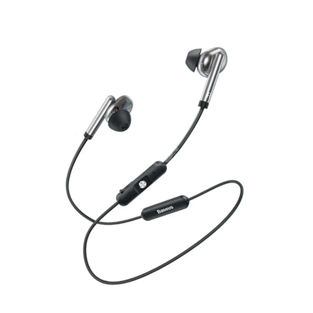 Baseus Encok S30 Bluetooth 5.0 Wireless Headphones – Color: Gray – View 1