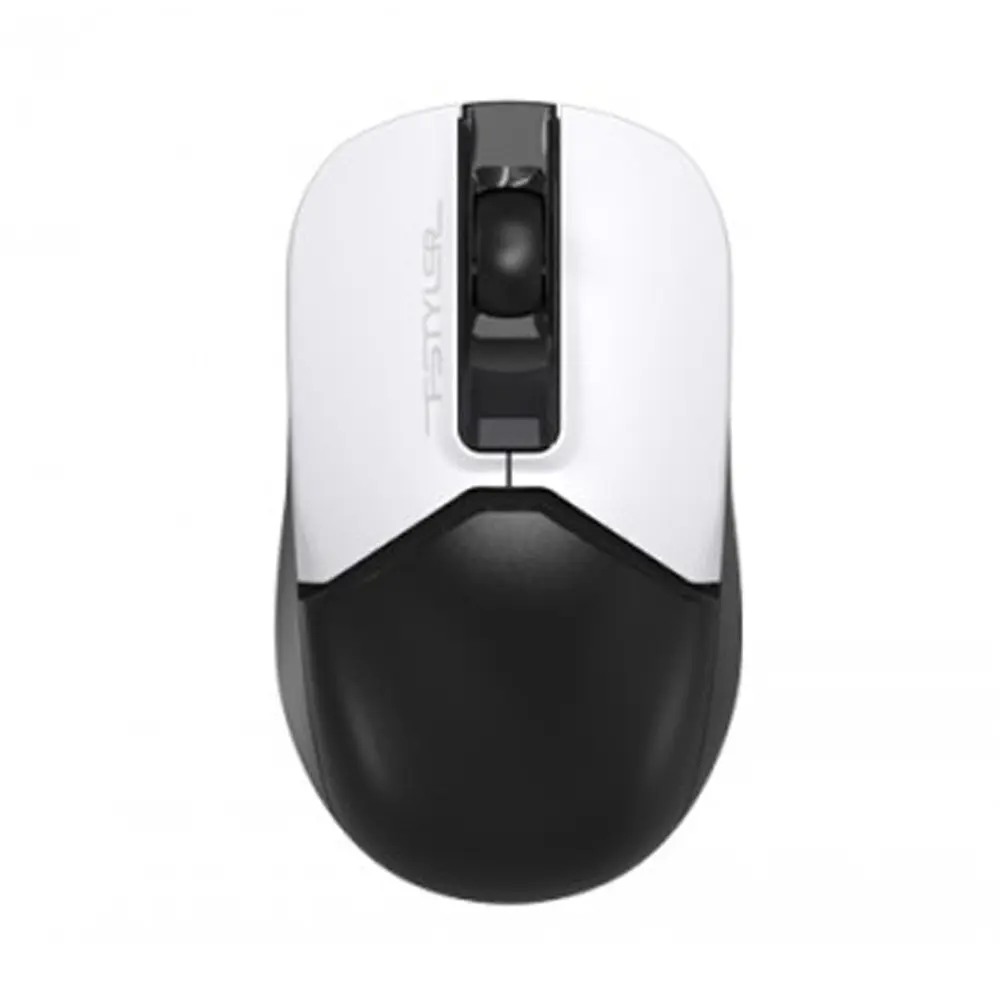 A4TECH FG12 FStyler Wireless Optical Mouse – Color: White – View 1
