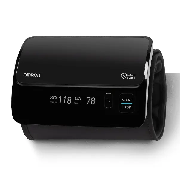 OMRON HEM-7600T Evolv Smart Elite+ Automatic Blood Pressure Monitor with Bluetooth Connectivity – View 1