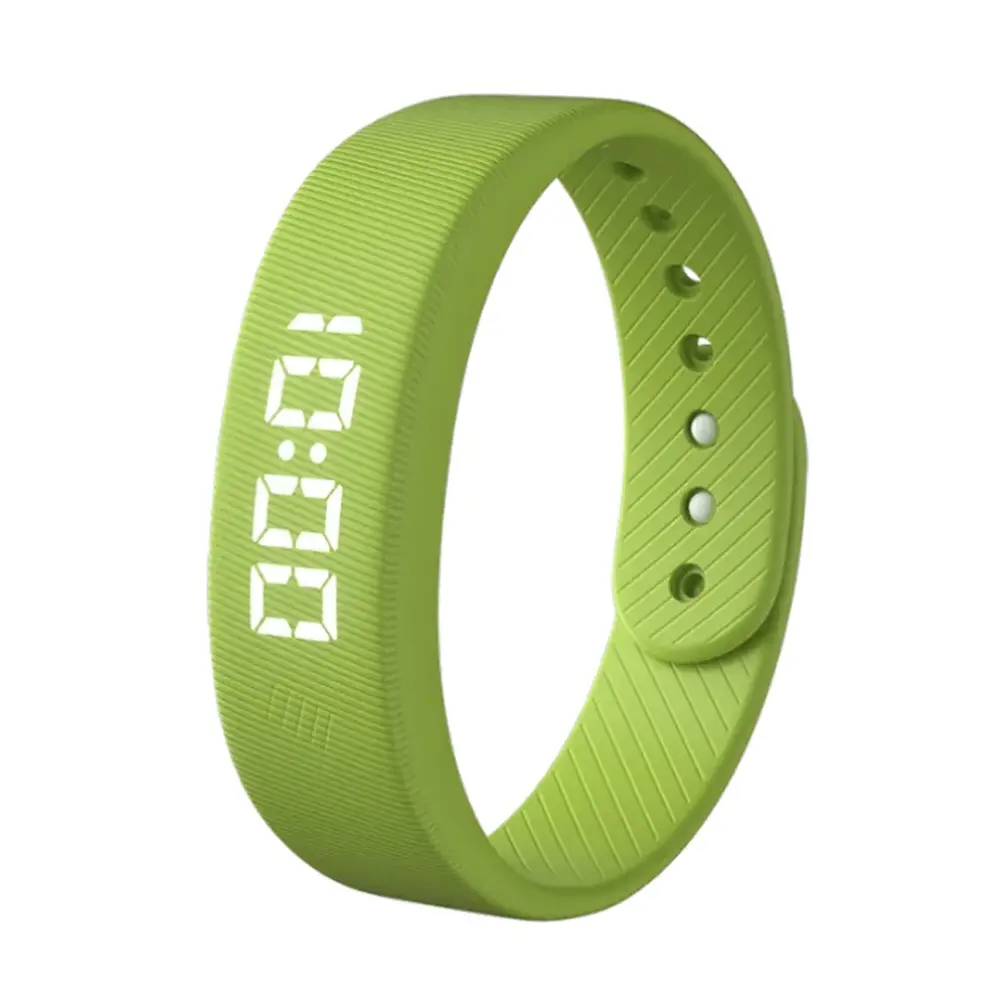 SKMEI Smart Bracelet 3D Smart Band Sports Pedometer – Color: Green – View 1