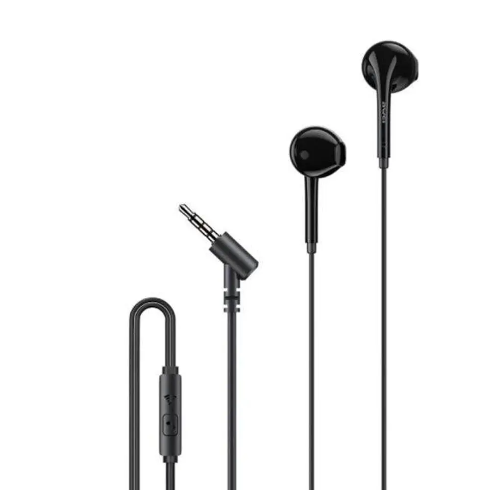 Awei PC-7 3.5mm In-Ear Wired Earphone – Color: Black – View 1