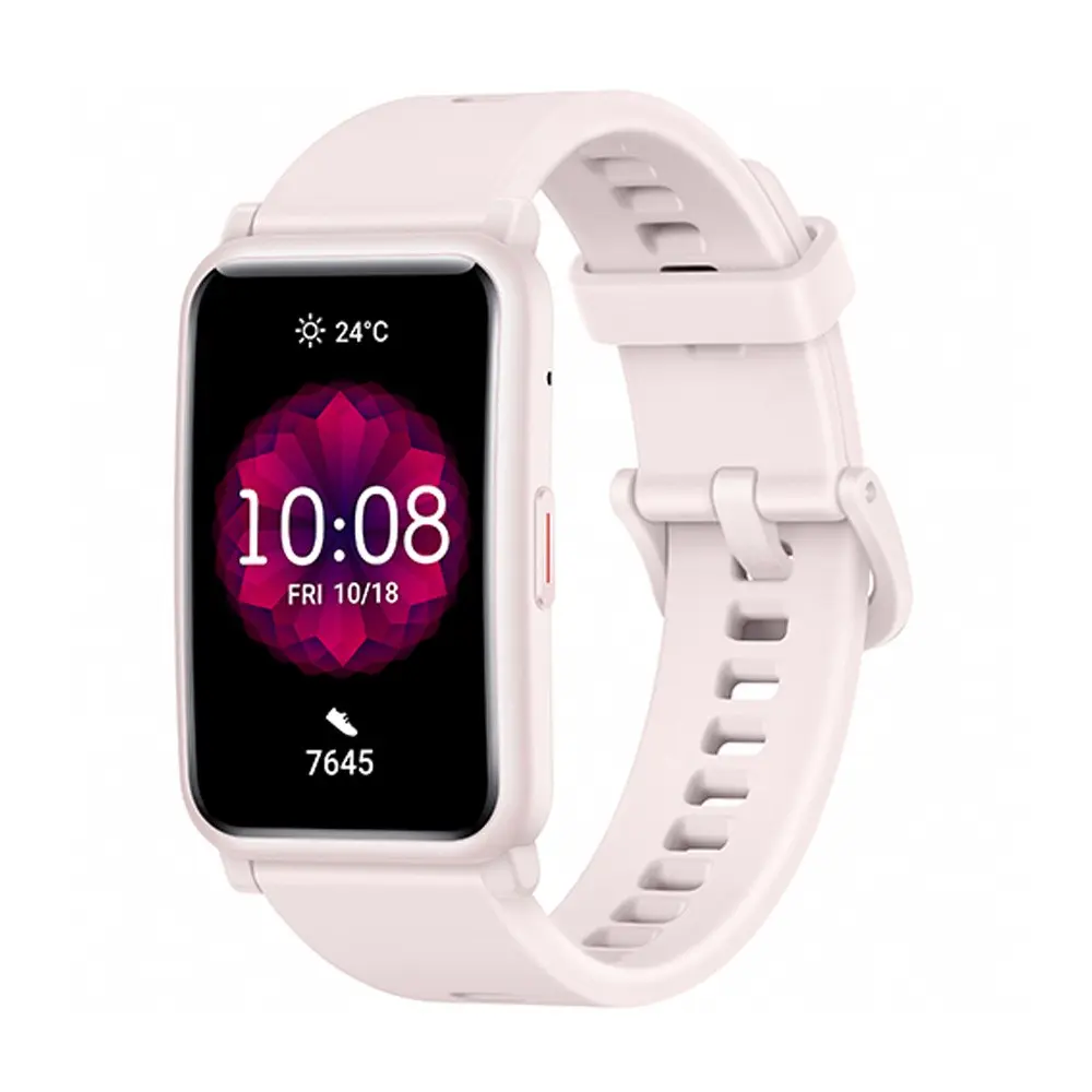 Honor Watch ES AMOLED Touch Display Wristwatch Fitness Band – Color: Pink – View 1