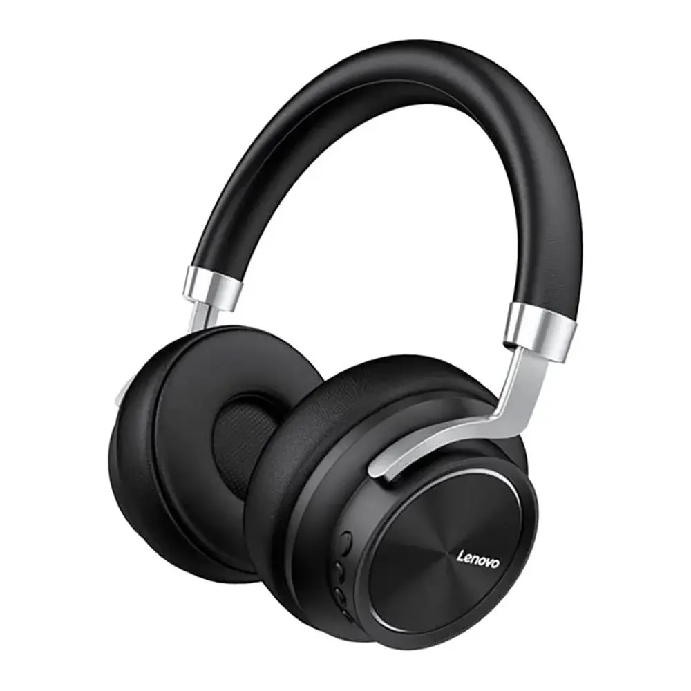 Lenovo HD800 Bluetooth 5.0 Wireless Over-Ear Headphone – Color: Black – View 1