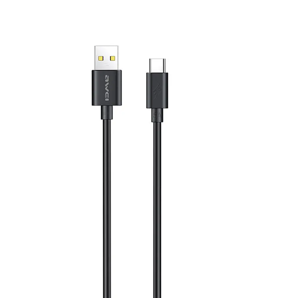 Awei CL-113T 30cm USB to Type-C 5A Fast Charging Cable – View 1