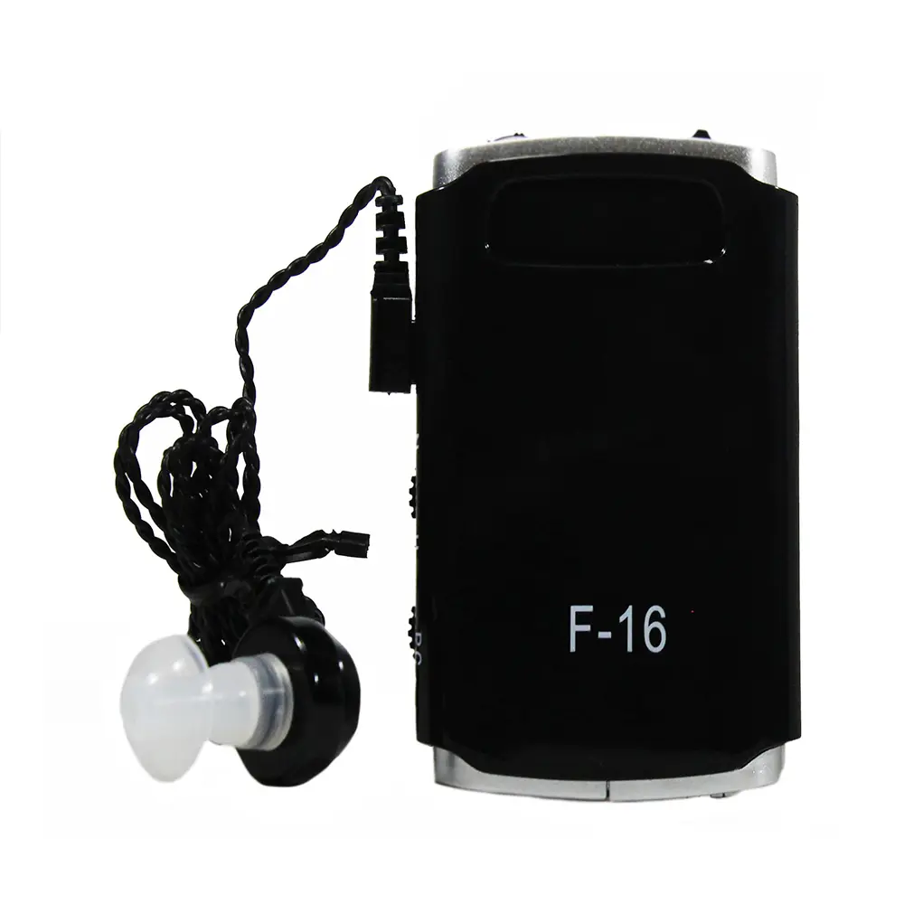 Axon F-16 Professional Hearing Aid Enhancer Ear Machine & Sound Amplifier – Color: Black – View 1