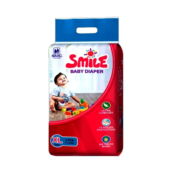 SMC Smile Hypoallergenic & Rash-Free Belt System Baby Diaper – Quantity: 0-5 pcs – View 1