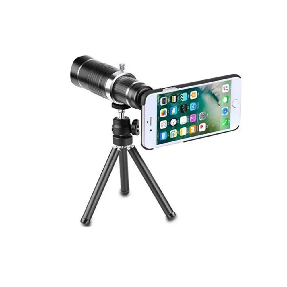 Viraan 26X 4K HD Universal Zoom Telescope Mobile Lens with Tripod Compatible – View 1