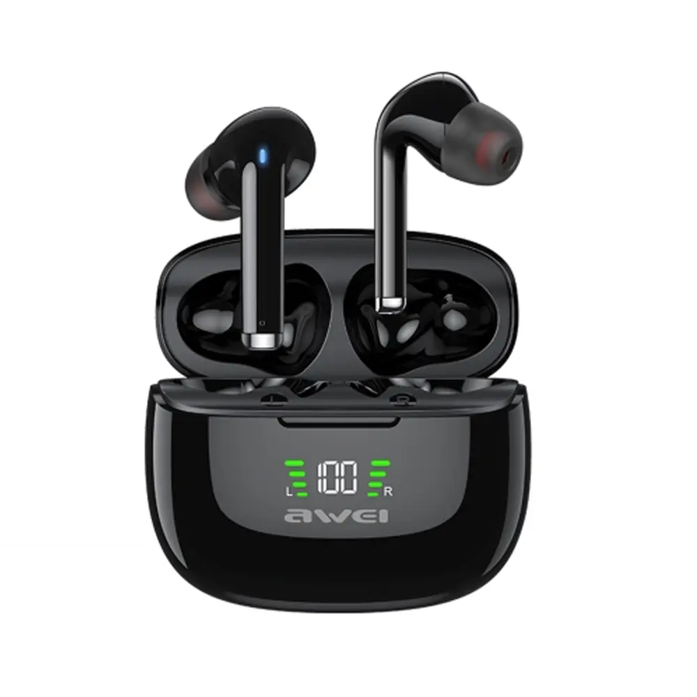 Awei TA8 ANC LED Display Bluetooth Wireless Earbuds  – View 1